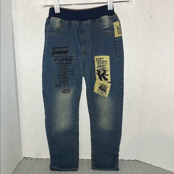 Blue Classic Jeans with Natural Fading - Picture 1 of 11